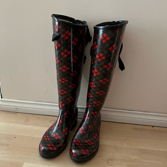 Dav tall rain boots size US6 - Picture 1 of 7